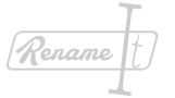 RenameIt – Batch file renamer
